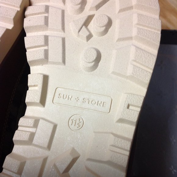 Sun + Stone Men's Kohen Camo Printed Lace Up Chukka Boots 11.5M New in Box - Picture 9 of 13